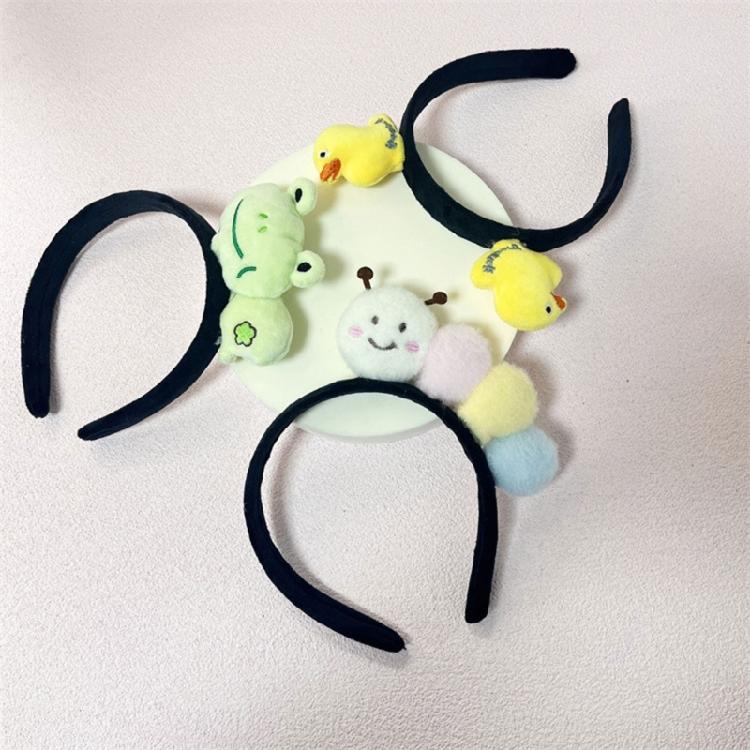 Luxurious Party Headdress Adjustable Halloween Headwear Plush Unisex Headpiece for Parties And Daily Outfits