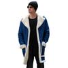 New Fur Integrated Men's Coat Thickened Jacket Imitation Leather Velvet