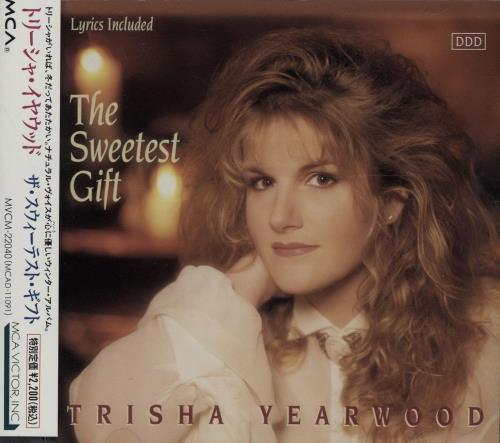 

CD TRISHA YEARWOOD SWEETEST GIFT THE MVCM22040 MCA Records 1994 Japan Pop Used