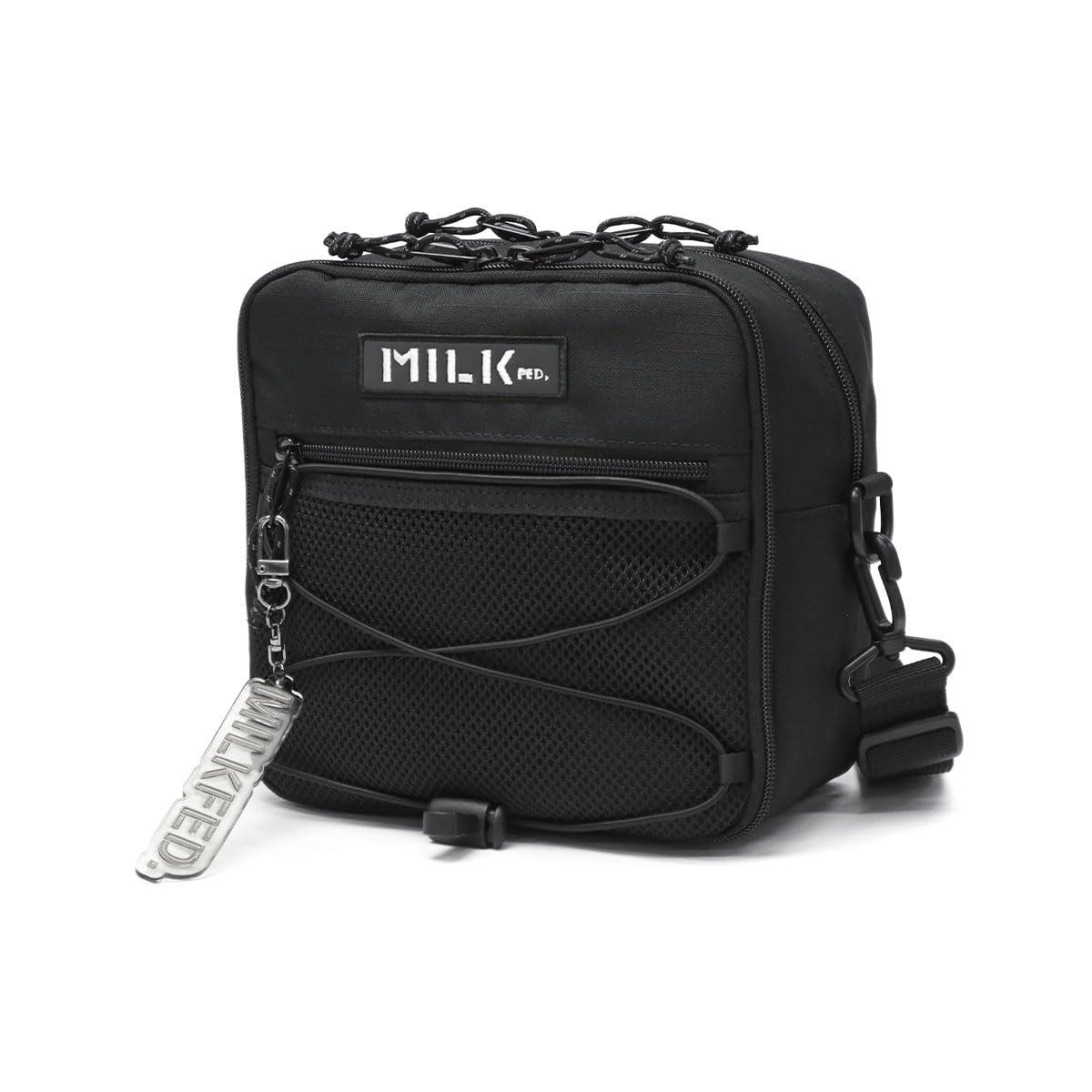 

Shoulder Bag DAILY SQUARE SHOULDER BAG BLACK [Milkfed] Women s чорний