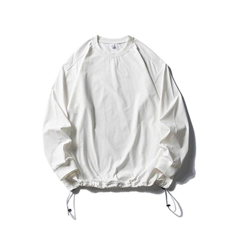 Mens Long Sleeve T Shirt Outdoor Quick Dry Sun Protection Loose Solid Color Casual Streetwear