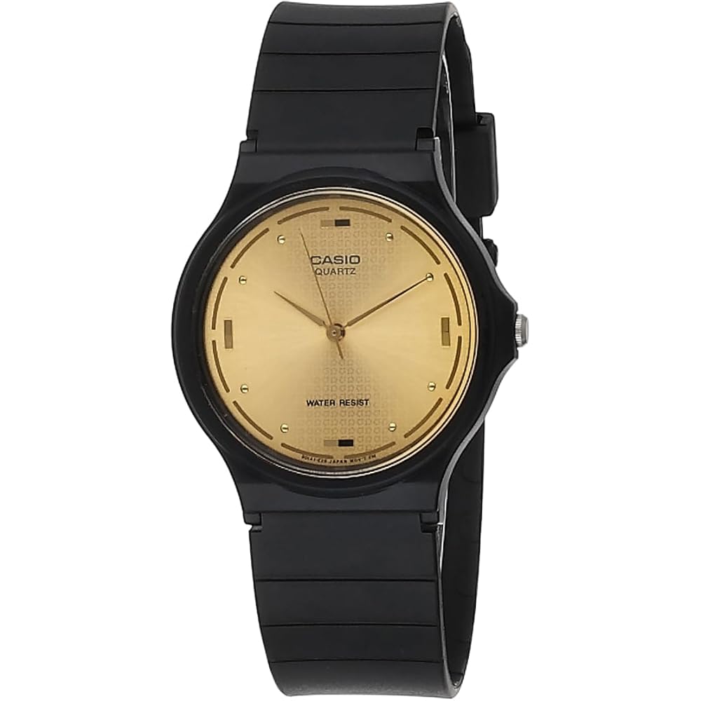 Casio MQ76-9A Analog Quartz Watch with Resin Band and Water Resistance, Casual Wristwatch