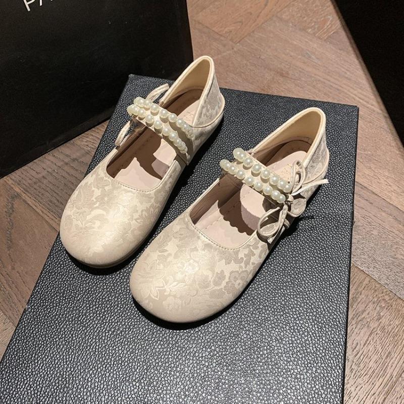 Versatile women's new soft-soled not tired feet thick-soled Mary Jane single shoes