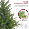 7ft Bare Artificial Christmas Tree, with 2445 Tips - Green