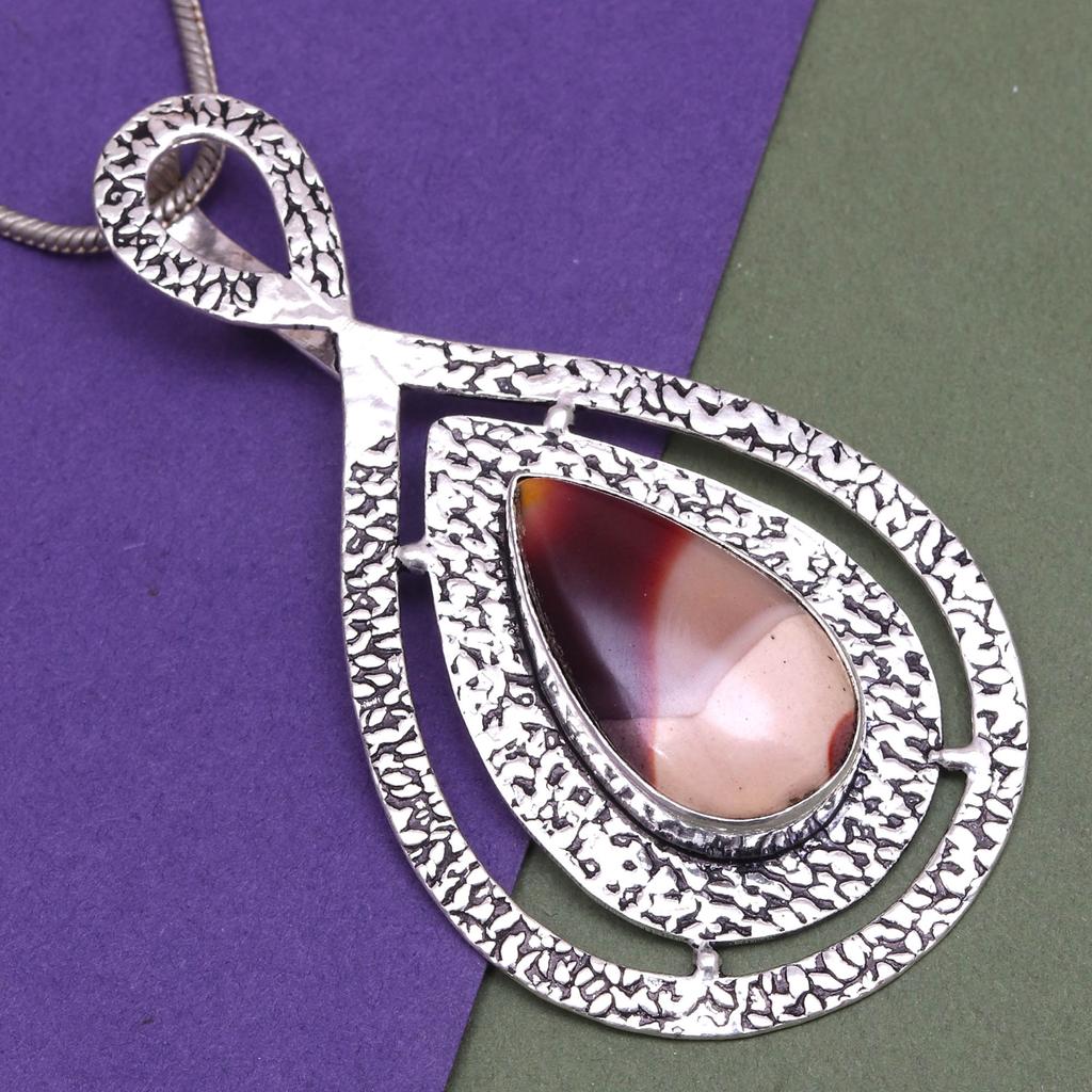 Wild Horse Jasper Silver Jewelry Gemstone 2.25"  Pendants Handmade Pendant