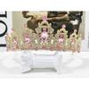 Bridal Crown Tiara Birthday Party Alloy Hairband Rhinestone Queen Hair Accessories Wedding Clothing Crown
