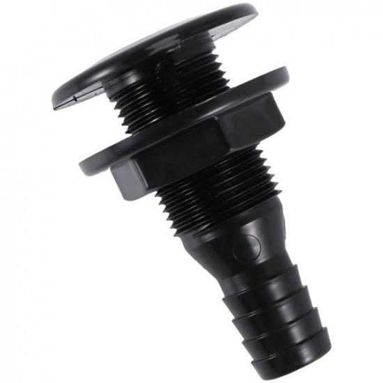 3/4 Inch Hose Plastic Thru-Hull Bilge Fitting bilge Pump Vent Hose Fitting3040
