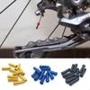 10 Pcs MTB Mountain Road Bike Cycling Bicycle Aluminum Brake Cable Tips Crimps Shift Cable End Caps