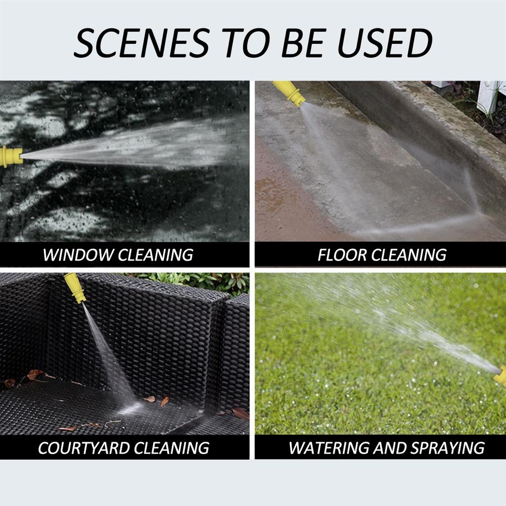 800W Handheld Auto Spray Powerful Car Washer Cordless High Pressure Car Washer Guns Garden Water Jet Foam Generator 2 Battery 24V