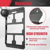 Metal Mounting Plate Half Width for Packouts Toolboxes, Mounting Plate Wall or Floor Mount Tool Storage and Organizatio