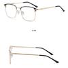 Trendy Men's Ultra-Light Anti-Blue Light Eyeglasses with Clear Lenses (Model 8040)