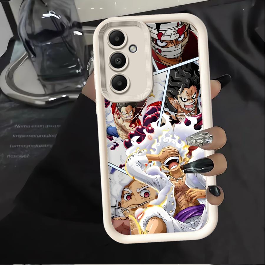 

Case for Samsung Galaxy A56 A22 A73 A25 A26 A55 A54 A36 A32 A21s A24 A35 A52 Phone Cover OneS L-uffyS Cool Galaxy A35 5G