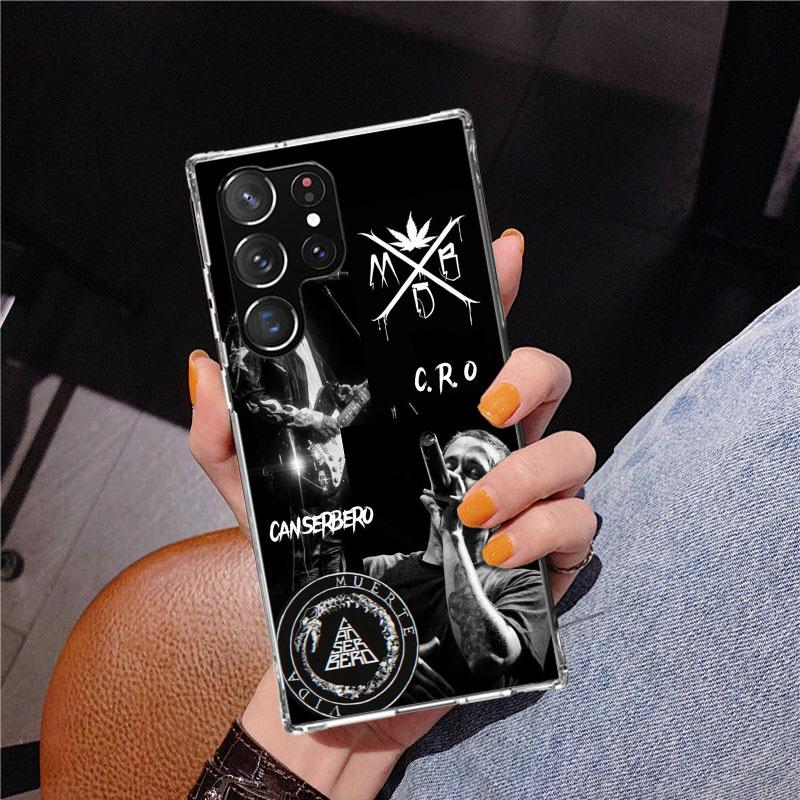 

Residente C-Canserbero Phone Case For Samsung Galaxy S24 S25 Edge S26 Ultra S23 S22 S21 Plus S20 FE + Personalized Print Cover G Samsung S20 Plus