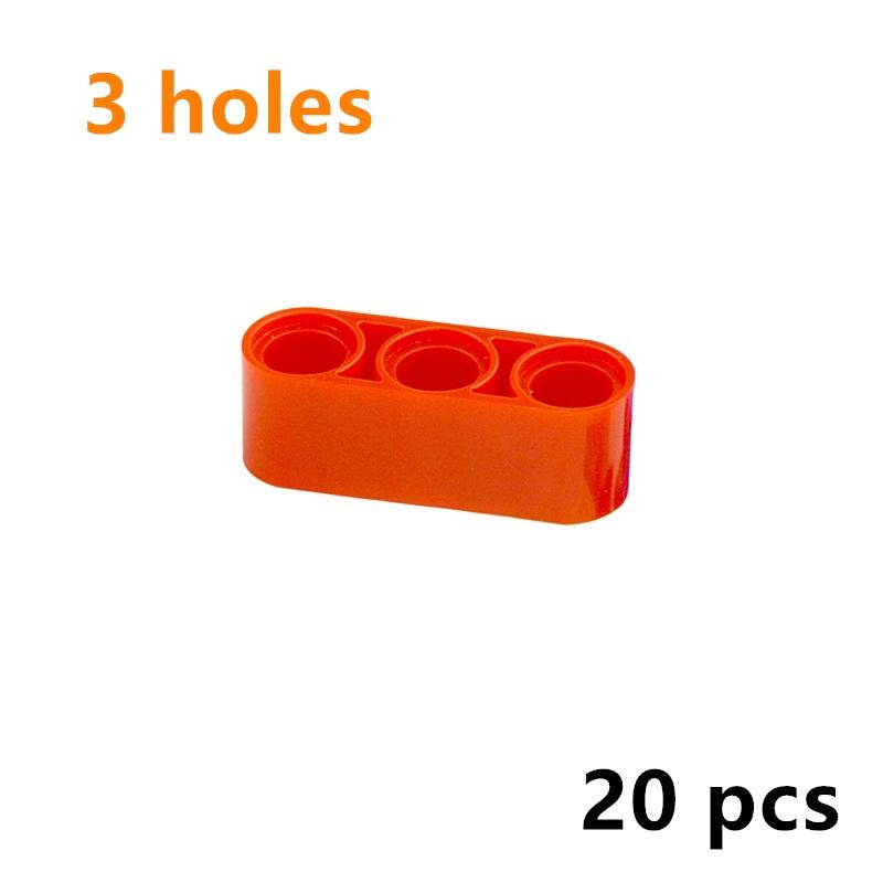 43857 32524 32316 Dickes Loch Arm Träger Hubarm Achse Auto Technische 1x2 1x7 1x5 Stein Kreatives MOC Baustein Kompatibles Spielzeug