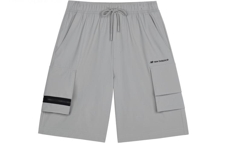 New Balance Casual Shorts Men s Gray Moderate AMS12368-RCD L