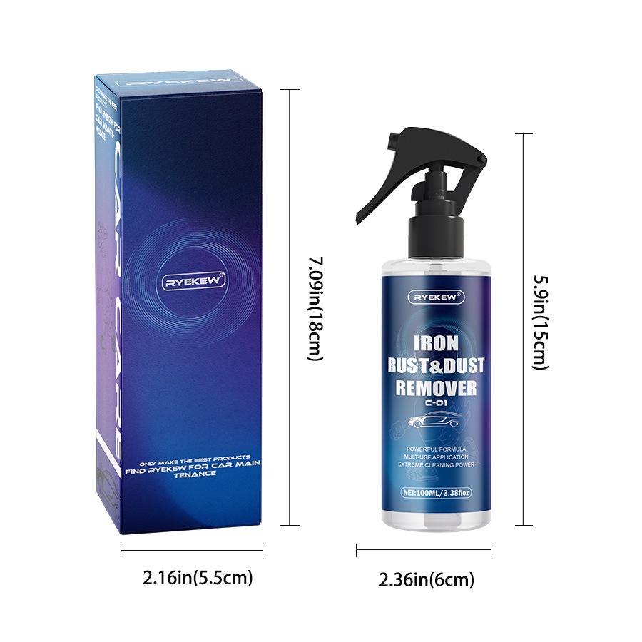 

Ryekew Автомобильная краска и очиститель железа с дисков: Удаляет окисление и пожелтение для восстановления дисков C-01