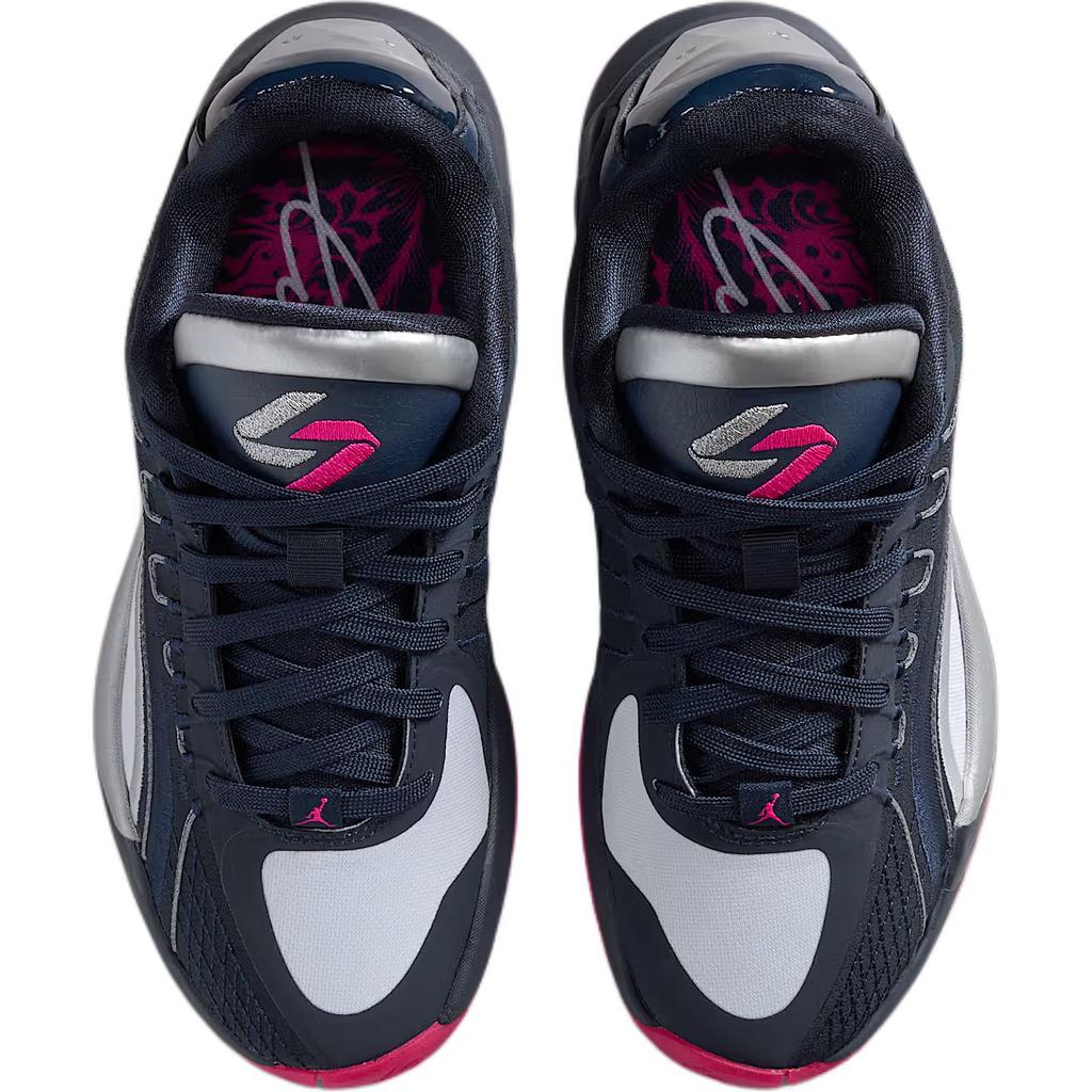 Air Jordan Luka 4 GS Navidor Kids Sneakers Black Dark-Obsidian Pink-Prime HJ5225-400