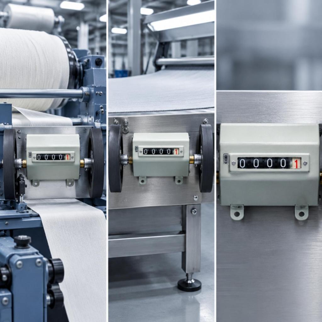 RollerType Counter with Reset Simple to Read FiveDigit Length Resettable for Production Line