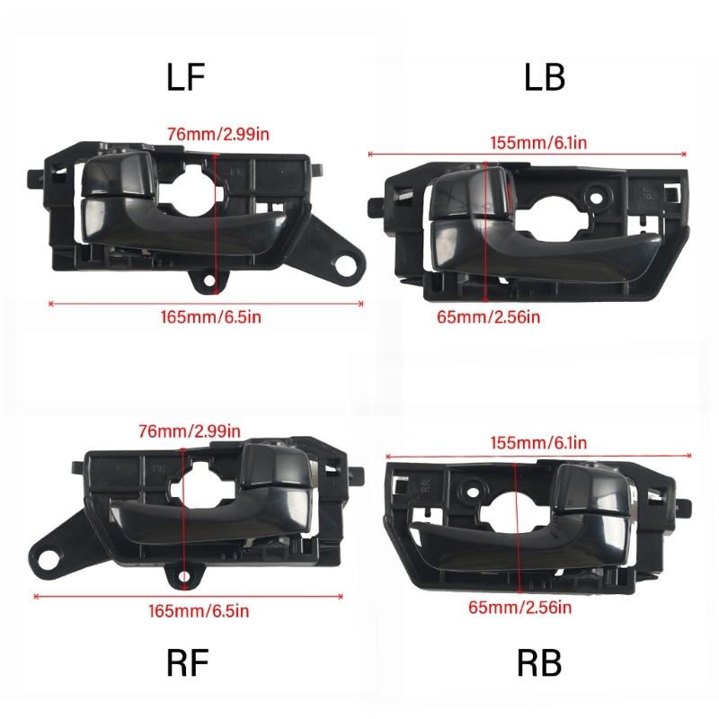 Car Inner Door Pull Precisions Engineered Vehicle Door Handle Modern Auto Interior Door Handle 82610-3K520 Replacement