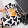 Microwave Gloves Kitchen Gloves Insulation Leopard Pattern Pad Cooking Baking BBQ Oven Potholders Oven Mitts Pad