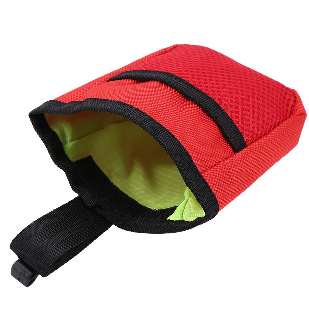 Pet Food Treat Bag Snack Training Obedience Waist Pouch Multifunctional Portable Supplies Red