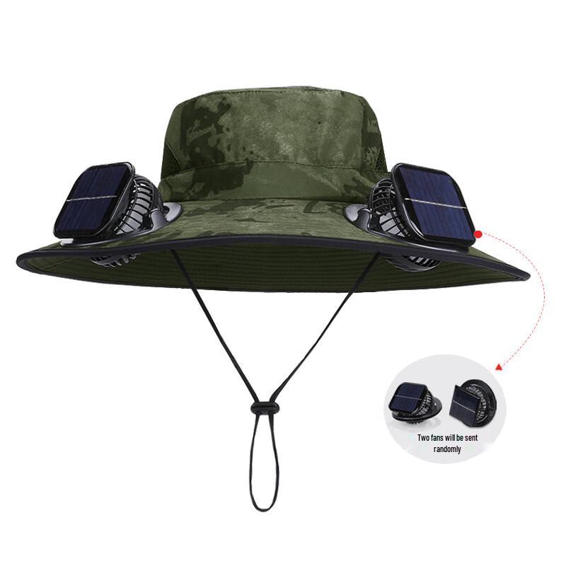 JIAOXIU Double Solar Fan Hat