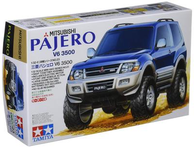 Tamiya Comical Mini 4WD Series Pajero V6 3500 Plastic Model 19023 No.23
