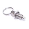 Hand Retractable Spring Plunger Stainless Steel Lock Out M6s Type Quick Release Pins with Knurled Handle for Toolboxes