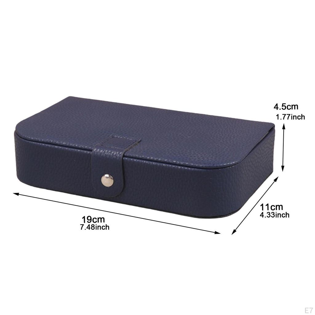 Schmuckkästchen Aufbewahrung PU-Leder für Frauen Heimorganisation Schatz