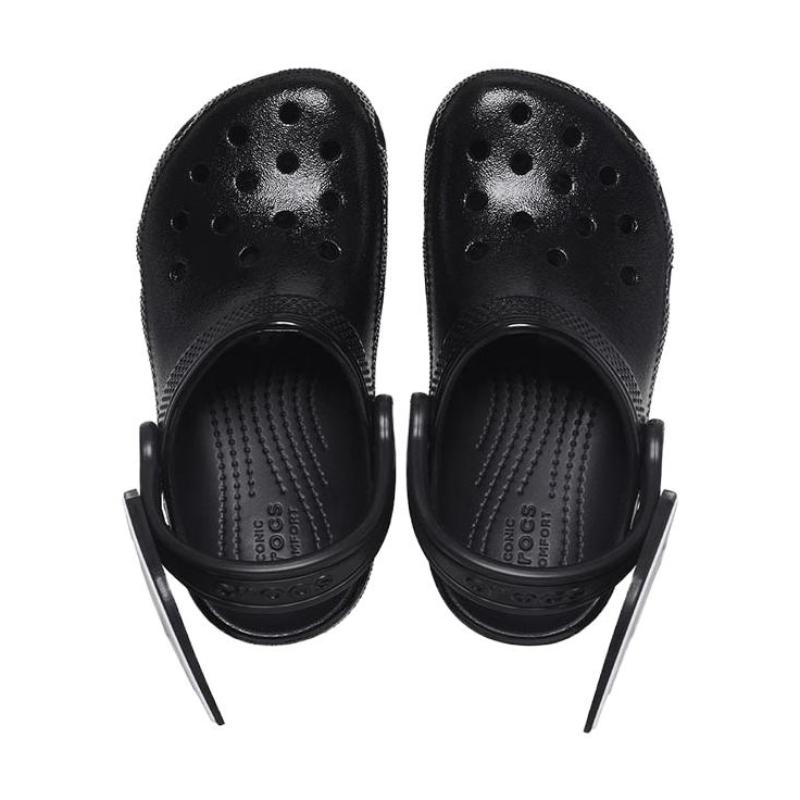 Crocs Comfortable and Versatile Shock-absorbing and Wear-resistant Children's Sandals Black Children's Model