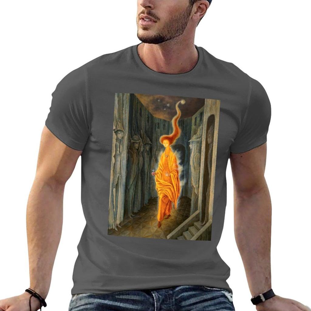 Remedios Varo The Call TShirt Relaxed Casual Short Sleeve Tee