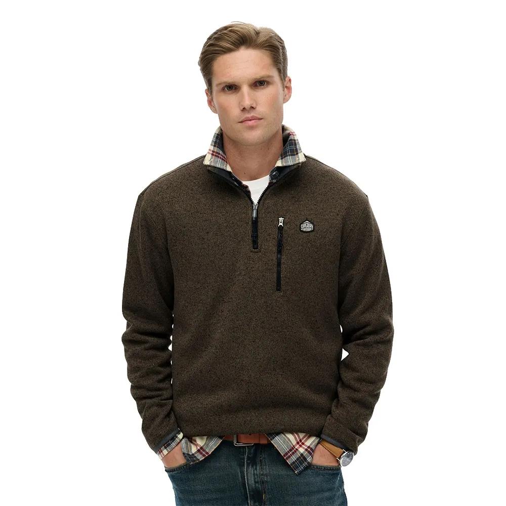 

Superdry Толстовка с полумолниеймолнией Storm Fleece S
