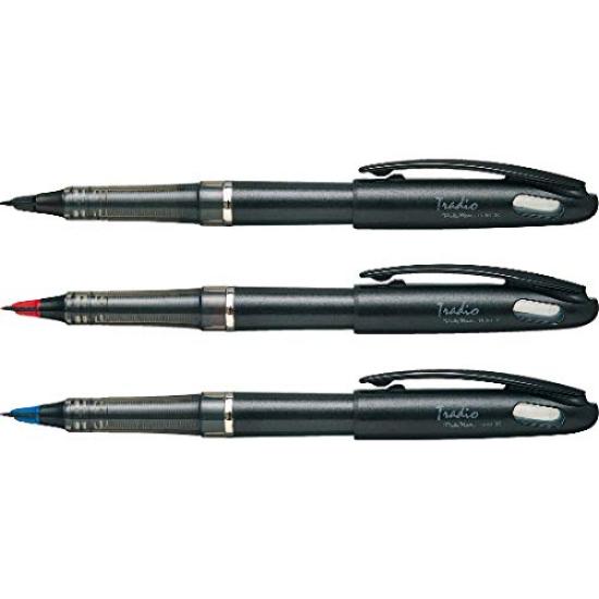 

Pentel Tradio Plaman Set 3-Piece (Black, Red, Blue)