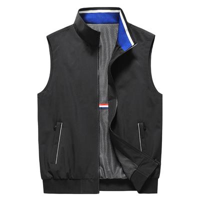 Men's Fashion Vest, Stand Up Collar, Casual Vest, Men's Outdoor, Camisole, Sleeveless Men