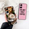 Coffee Merry Christmas Phone Cover for Samsung Galaxy A06 A05 A14 A50 A51 A52 A12 A13 A23 A70 A07 A25 A26 A72 A56 Case