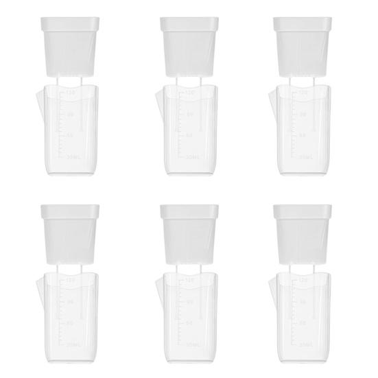 Self Watering Plant Pots Mini Translucent Plastic Planters Plant Propagation Pot with Reservoir for Seedlings Cuttings