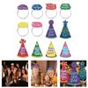 2026 Festival Headband Paper Hat Light Weight New Year Headpiece Party Hat For Indoor and Outdoor Festival Celebration
