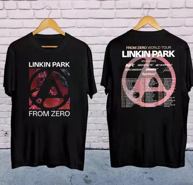 Linkin Park From Zero World Tour 2026 T-Shirt Linkin Park Concert 2026 T-Shirt XL
