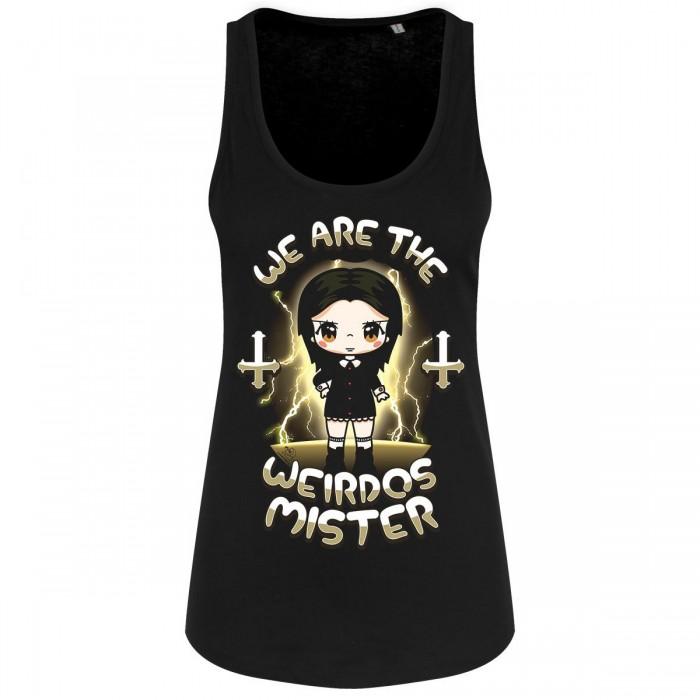 Mio Moon Womens/Ladies We Are The Weirdos Mister Chibi Vest Top