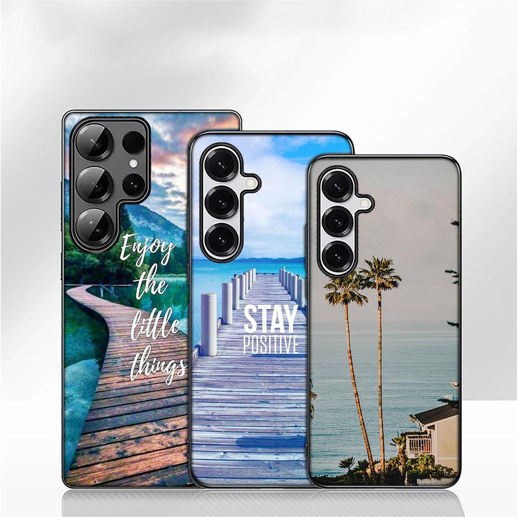 Mountain Sea Beach Travel Phone Cover Case for Xiaomi Redmi Note 14 12 13 ProPlus A3 Pro Plus 12C 13C 14C 5G 4G Casing