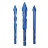 Blue Victory Super Hard Angled Tile and Concrete Drill Bit Set