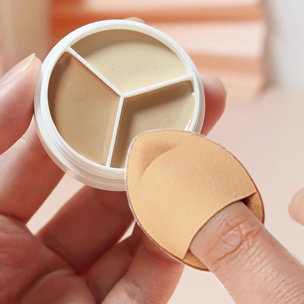 10 Stück Finger Puderquasten Mini Make-up Schwamm Weiche Beauty Make-up Blender Quaste für Foundation Gesichtspuder Unter den Augen Setting Concealer Geschenk für Frauen