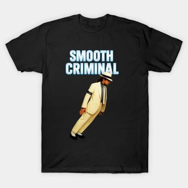 

Michael Jackson Smooth Criminal Moonwalker Lean Album Classic Poster Graphic Print T-Shirt Men Women Oversized Top Streetwear Fashion Summer New Tee 4XL