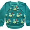 feeding baby food bib with dryer for finger made in the machine washable Ultra Bib with raglan [VIVETTA] Long-sleeved bib, sleeves, safe, foods, UK,