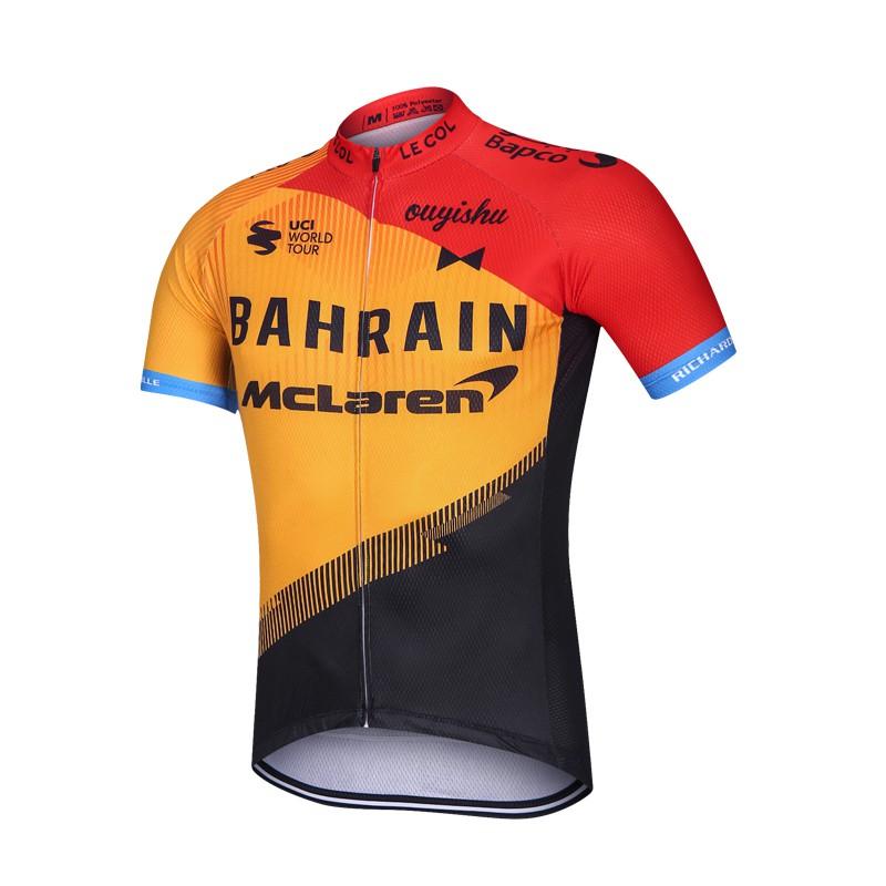 Mens Cycling Jersey Shorts Set With Gel Pad Breathable Quick-Dry Mountain Bike Apparel