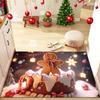 Cross-border Cartoon Christmas Decorative Carpets Christmas Holiday Printed Door Mats Water-absorbing Non-slip Door Mats