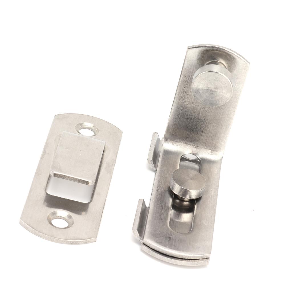 90 Degree Angle Barn Door Latch Buckle Stainless Steel Sliding Door Hardware Accessory
