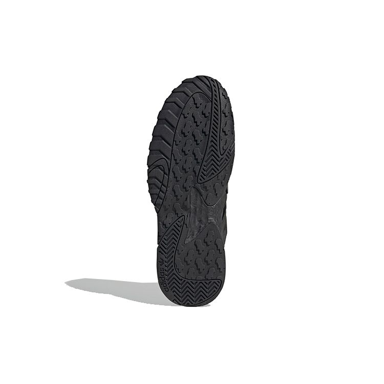 Adidas Oryginalne buty do koszykówki Streetball z okrągłym noskiem, sznurowane, ze skóry syntetycznej, oddychające, amortyzujące wstrząsy, trwałe, niskoprofilowe, unisex, sneakersy FZ3581