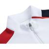 Anta Training Series Color Block Letter Zip-Up Stand Collar Jacket Women Jackets Snow-White 162347709-1