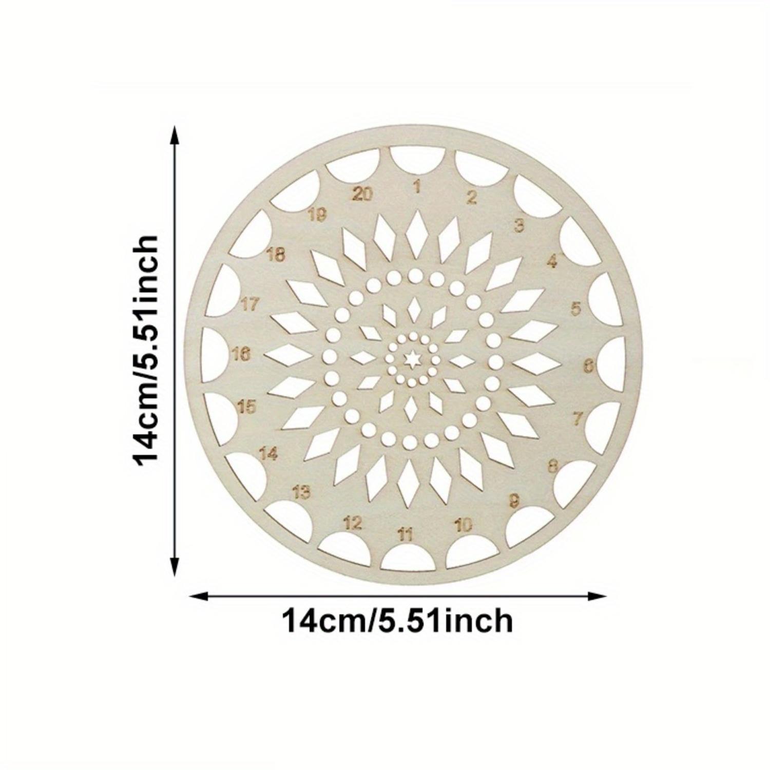 

Деревянный органайзер для мулине, держатель для хранения ниток и игл для вышивания крестом, DIY поделки, швейные аксессуары